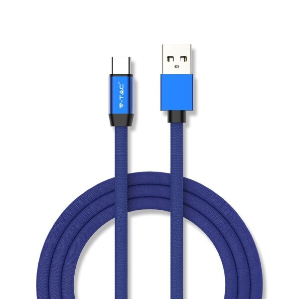 Καλώδιο USB Type C Μπλε 1m Ruby Series V-TAC - 8630