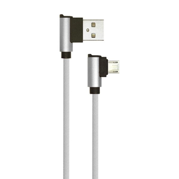 Καλώδιο Micro USB γκρι 1m Diamond Series V-TAC - 8636