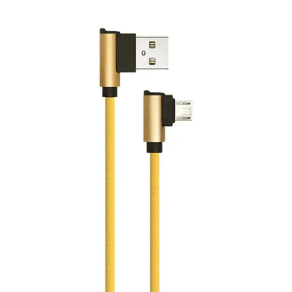 Καλώδιο Micro USB χρυσό 1m Diamond Series V-TAC - 8637