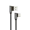Καλώδιο USB Type C μαύρο 1m Diamond Series V-TAC – 8638