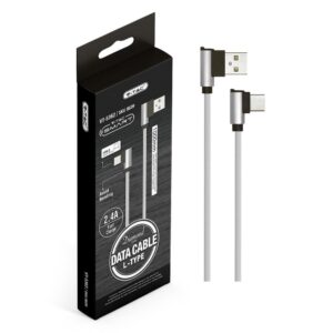 Καλώδιο USB Type C Γκρι 1m Diamond Series V-TAC – 8639