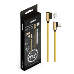 Καλώδιο USB Type C χρυσό 1m Diamond Series V-TAC – 8640