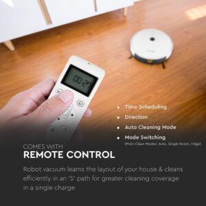 Ρομποτική Σκούπα Wi-Fi Smart Home V-TAC Λευκή Συμβατή με Amazon Alexa & Google Home – 8649
