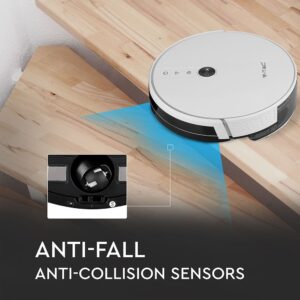 Ρομποτική Σκούπα Wi-Fi Smart Home V-TAC Λευκή Συμβατή με Amazon Alexa & Google Home – 8649