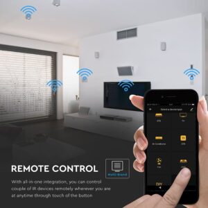 Wi-Fi Τηλεχειριστήριο Υπερύθρων IR Smart Home Συμβατός Με Amazon Alexa & Google Home V-TAC – 8651