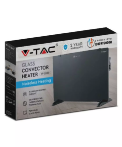 Θερμαντικό σώμα panel 2000W μαύρο V-TAC – 8662