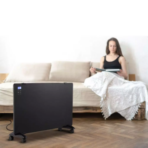 Θερμαντικό σώμα panel 2000W μαύρο με οθόνη & χειριστήριο V-TAC – 8664