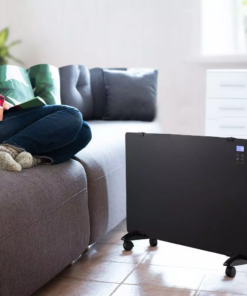 Θερμαντικό σώμα panel 2000W μαύρο με οθόνη & χειριστήριο V-TAC – 8664