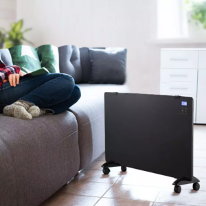 Θερμαντικό σώμα panel 2000W μαύρο με οθόνη & χειριστήριο V-TAC – 8664