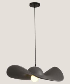 ΦΩΤΙΣΤΙΚΟ ΚΡΕΜΑΣΤΟ ΚΑΠΕΛΟ Ε27 60×140 ΜΑΥΡΟ EUROLAMP 144-46001