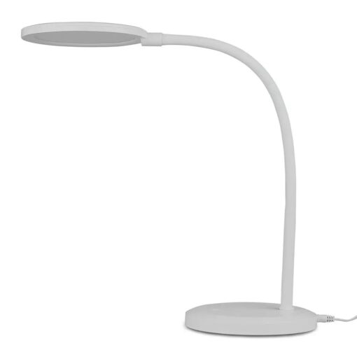 Φωτιστικό Γραφείου LED 7W 400lm Άσπρο Σώμα 3000K Dimming 400lm V-TAC – 8673