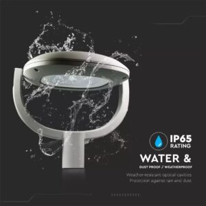 LED Φωτιστικό Κήπου/Δρόμου 50W V-TAC PRO Samsung Chip 6750lm IP65 Γκρι Inventronic Driver Ψυχρό 5700K – 8679