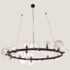 ΦΩΤΙΣΤΙΚΟ ΚΡΕΜΑΣΤΟ 24xG9 ΜΑΥΡΟ EUROLAMP 144-20013