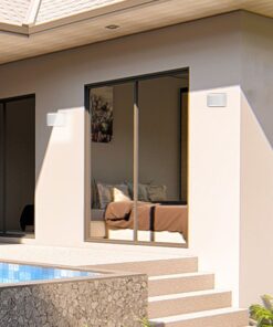 Επιτοίχιο Φωτιστικό Up-Down LED Λευκό ΙP54 Αλουμίνιο V-TAC 9W 4000K Φυσικό – 218683