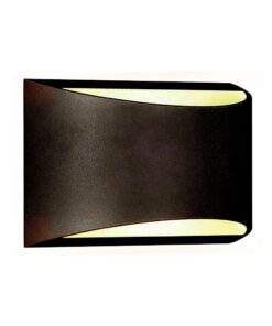 Επιτοίχιο Φωτιστικό Up-Down LED Μαύρο ΙP54 Αλουμίνιο V-TAC 9W Φυσικό 4000K – 218684