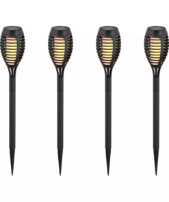 Ηλιακό φωτιστικό κήπου καρφί 1W 2200K IP44 συσκευασία 4 τεμαχίων V-TAC – 8689