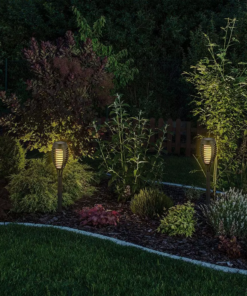 Ηλιακό φωτιστικό κήπου καρφί 1W 2200K IP44 συσκευασία 4 τεμαχίων V-TAC – 8689