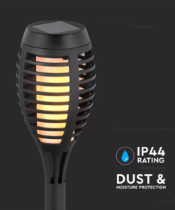 Ηλιακό φωτιστικό κήπου καρφί 1W 2200K IP44 συσκευασία 4 τεμαχίων V-TAC – 8689