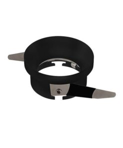 ΣΠΟΤ ΧΩΝΕΥΤΟ ΣΤΑΘΕΡΟ Φ75 GU10 IP20 ZERMIRA ΜΑΥΡΟ EUROLAMP – 147-52535