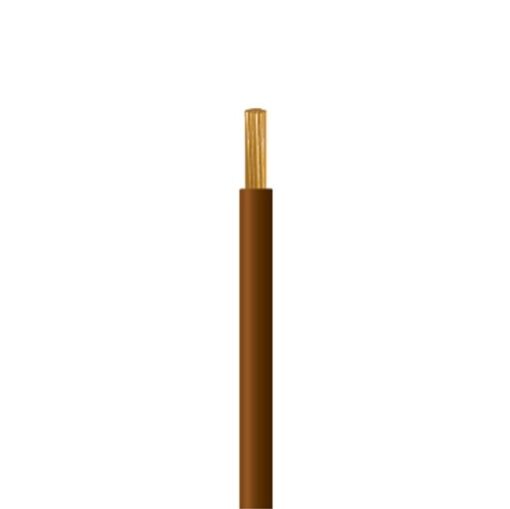 ΚΑΛΩΔΙΟ NYAF ΗΟ5V-K 1Χ1mm² ΚΑΦΕ (100m/roll) EUROLAMP – 150-13403