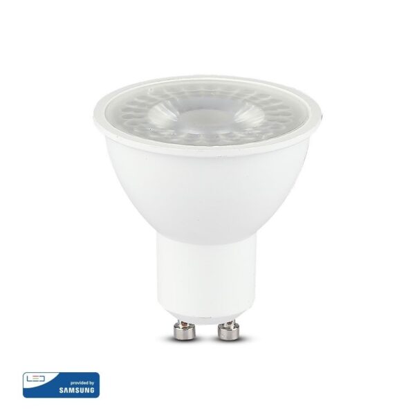 LED Spot Λάμπα GU10 7.5W V-TAC PRO Samsung Chip 110° 610lm Φυσικό 4000K - 21873