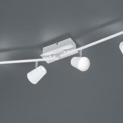 Σποτ Trio Lighting LED 6W Λευκό Ματ Μεταλλικό 550lm 3000K 873110431
