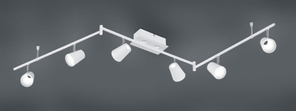 Σποτ Trio Lighting LED 6W  Λευκό Ματ Μεταλλικό 550lm 3000K  873110631
