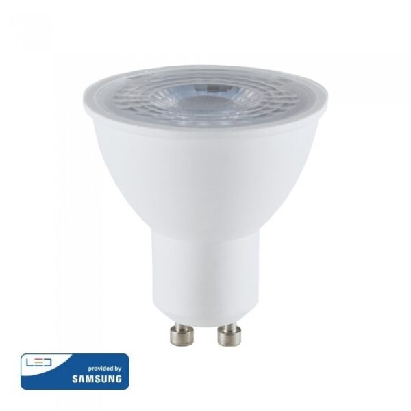 LED Spot Λάμπα GU10 7.5W V-TAC PRO Samsung Chip 38° 610lm Φυσικό  4000K – 21876