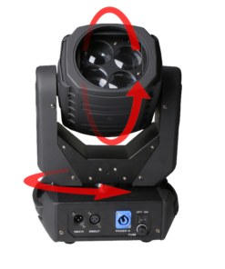 Επαγγελματική Κινούμενη Ρομποτική Κεφαλή TORNADO Super Beam CREE Prism LED 120W 230V 2° DMX512 RGBW GloboStar 51113