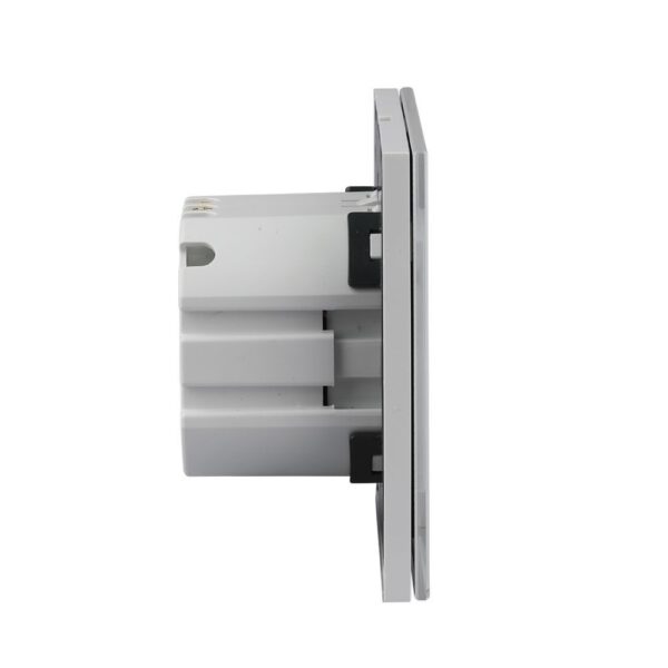 Wi-Fi Πρίζα Σούκο Λευκή Πλαστικό & Γυαλί Smart Home Συμβατή Με Amazon Alexa & Google Home V-TAC – 8798