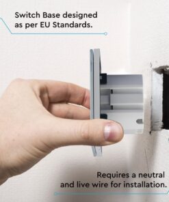 Wi-Fi Πρίζα Σούκο Λευκή Πλαστικό & Γυαλί Smart Home Συμβατή Με Amazon Alexa & Google Home V-TAC – 8798