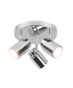 Σποτ Trio Lighting 3xGU10 Χρώμιο Μεταλλικό IP44 – 880430306