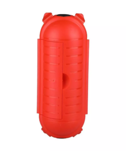 Αδιάβροχο κουτί IP44 για πολύμπριζα με κόκκινο σώμα V-TAC – 8819