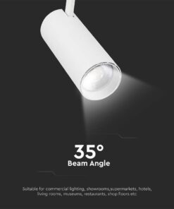 LED φωτιστικό ράγας τριφασικό COB 40W 3 σε 1 CCT Λευκού Χρώματος V-TAC – 8843