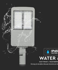 LED φωτιστικό δρόμου, V-TAC PRO Samsung Chip (CLASS II, INVENTRONICS DRIVER), 120W, 4000Κ, Dimmable – 885
