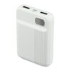 Power Bank 10000mAh με Οθόνη και 2 Θύρες Type-C/Micro USB και 2 Θύρες USB Λευκό V-TAC – 8851