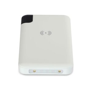 Wireless Power Bank 8000mAh με λευκό σώμα και βάση V-TAC – 8861