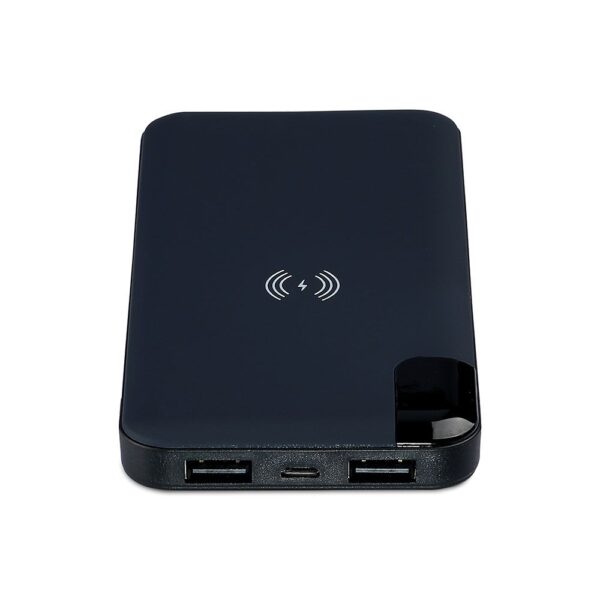 Wireless Power Bank 8000mAh με μπλε σώμα και βάση V-TAC – 8862
