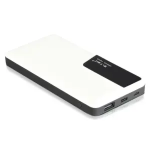 Power Bank 10000mAh με λευκό σώμα USB Type-C V-TAC – 8870