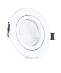 Λάμπα LED Spot GU10 SMD 5W Θερμό λευκό 3000K Λευκό συσκευασία 3 τμχ. V-TAC – 8881