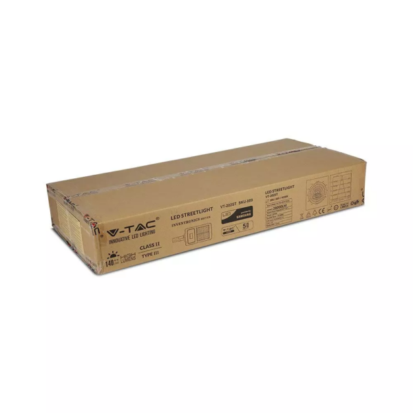 LED φωτιστικό δρόμου, V-TAC PRO Samsung Chip (CLASS II, INVENTRONICS DRIVER), 200W, 4000Κ, Dimmable – 889