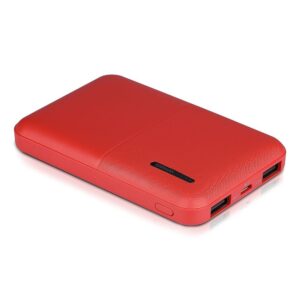 Power Bank 5000mAh με 2 Θύρες USB Κόκκινο V-TAC – 8894