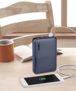 Power Bank 5000mAh με 2 Θύρες USB Μπλε Σκούρο V-TAC – 8896