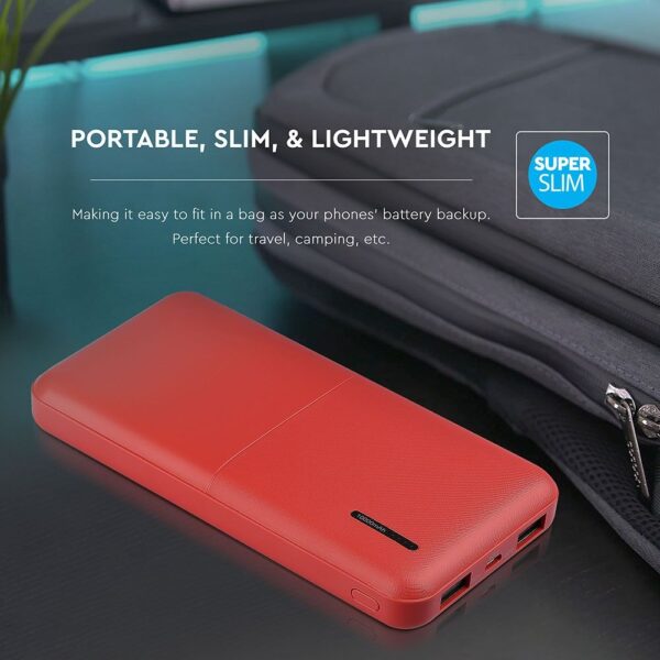 Power Bank 10000mAh Κόκκινο V-TAC – 8899
