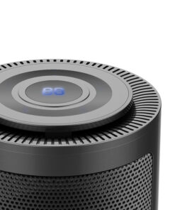 ΑΕΡΟΘΕΡΜΟ ΚΕΡΑΜΙΚΟ 1500W ΚΥΚΛΙΚΟ ΜΑΥΡΟ ΜΕ ΤΗΛΕΧΕΙΡΙΣΤΗΡΙΟ EUROLAMP – 890-50019