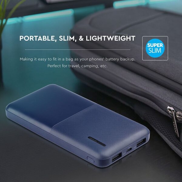 Power Bank 10000mAh Μπλε σκούρο V-TAC – 8900