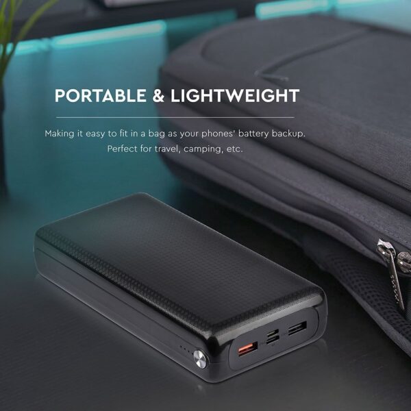 Power Bank 30000mAh Μαύρο V-TAC – 8901