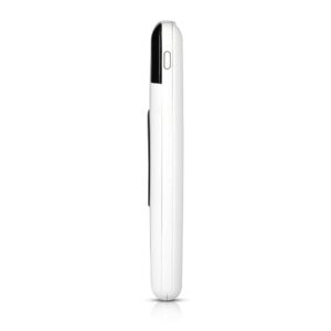 Power Bank 10000mAh, ασύρματο, λευκό σώμα με 2 θύρες USB + TYPE C και ψηφιακή οθόνη V-TAC – 8906
