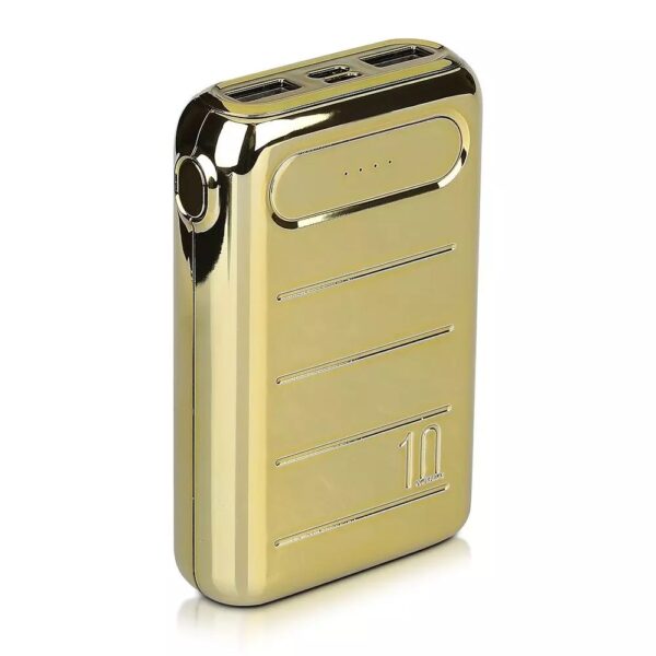 Power Bank 10000mAh Χρυσό V-TAC – 8907