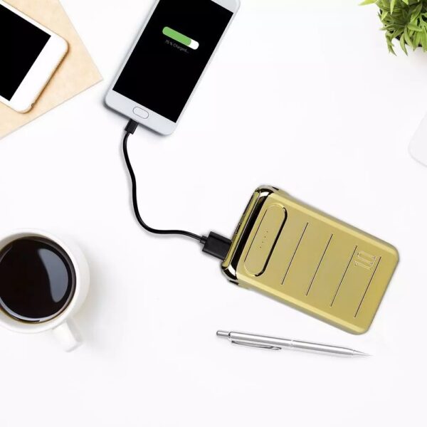 Power Bank 10000mAh Χρυσό V-TAC – 8907